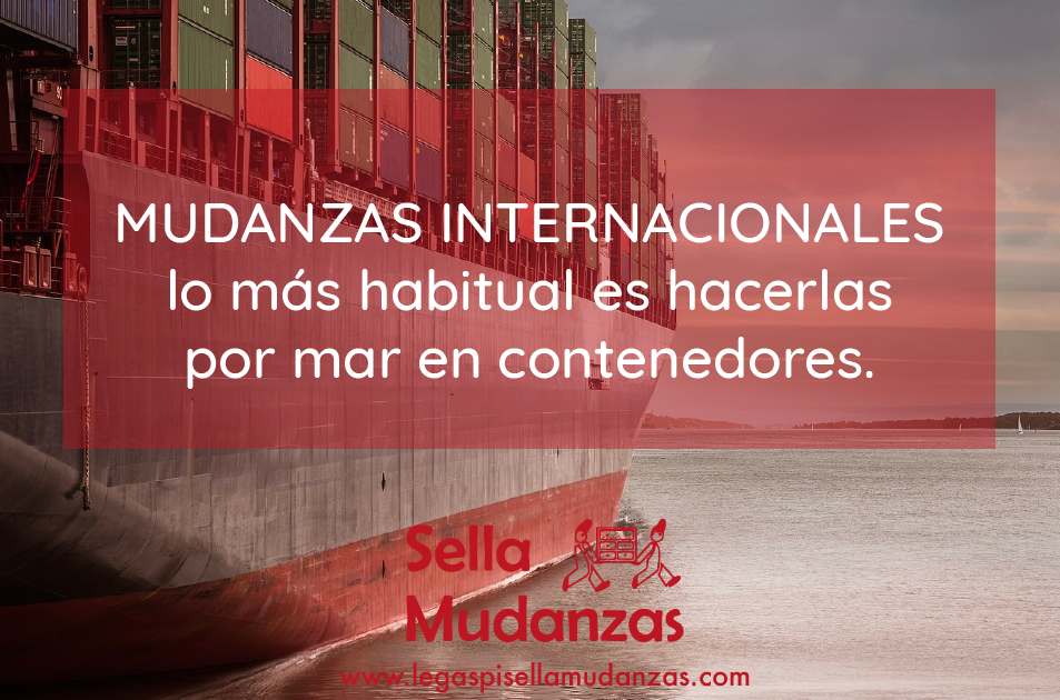 Mudanzas internacionales por mar