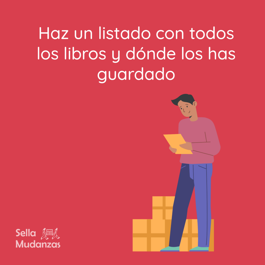 ¿Cómo hacer una mudanza con libros?